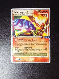 Infernape LV.X Promo Holo 120HP DP10 Diamond & Pearl Level Up Pokemon TCG 2007 - Image 1