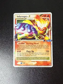 Infernape LV.X Promo Holo 120HP DP10 Diamond & Pearl Level Up Pokemon TCG 2007 - Image 2