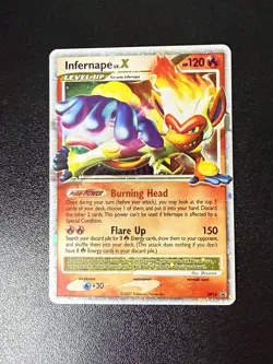 Infernape LV.X Promo Holo 120HP DP10 Diamond & Pearl Level Up Pokemon TCG 2007 - Image 3