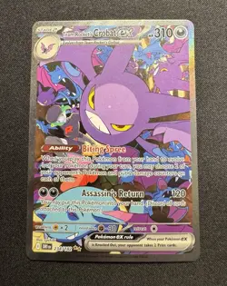 Pokemon TCG Team Rockets Crobat EX Destined Rivals #234/182 - Image 1