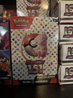 Pokemon Scarlet & Violet 151 Booster Bundle Box Mew Pokemon TCG English - Image 1