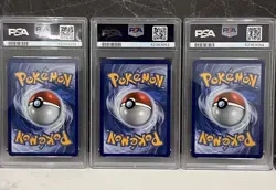 2020 POKEMON CHAMPION'S PATH SECRET #079 FA/CHARIZARD V PSA 9 + 2 PSA 8 PROMO’S - Image 2