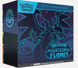 Pokemon TCG: Phantasmal Flames Factory Sealed Elite Trainer Box - Image 1
