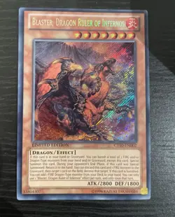 Blaster, Dragon Ruler Of Infernos - CT10-EN002 - Nm - Yugioh Card - Image 1