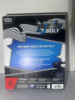 Pokemon Scarlet & Violet Black Bolt Binder Collection Box - Image 2