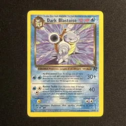 Dark Blastoise 20/82 | Team Rocket | Pokemon TCG Rare | Lightly Played - Image 1