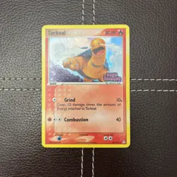 Pokemon TCG - Torkoal - 33/110 - EX Holon Phantoms - MP Reverse Holo (2006) - Image 1