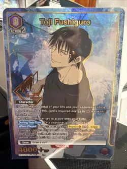 Toji Fushiguro EX04BT/JJK-3-026 R Parallel Jujitsu Kaisen Union Arena Card - Image 1