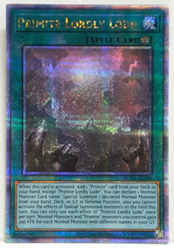 Yugioh Asian-English Primite Lordly Lode ROTA-AE058 25TH FOIL QCSR - Image 1