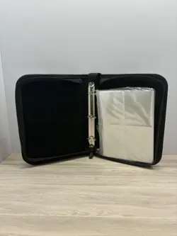 Pokemon Charizard Fire Leather Card Binder Carrying Case With Sleeves No Cards - Image 3