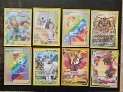 (45) 2016-2022 mix pokemon cards vmax, holos, with key cards - Image 5