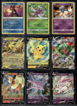 Pokemon Card Collection Lot Shiny Radiant Eeveelution Promos Binder Holos - Image 1