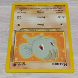 Pokemon TCG Machop 73/105 Base Set 2 2000 WOTC Vintage Card LP - Image 2