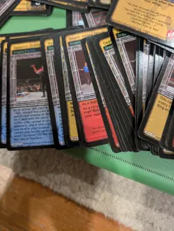 wwe wwf raw deal ccg 250 Multi And Grapple Rare Cards - Image 4