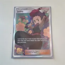 Pokemon Janine Trainer Supporter Holo Card Lot (3x) 2019 Set 210/214 - Image 1