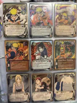 Bulk Lot Of 175+ Naruto Cards. 1st Ed, Super Rare, Rare, Uncommon, Common - Image 1