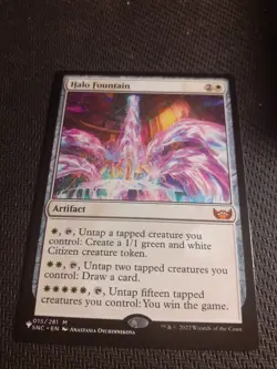 Halo Fountain - Mythic - MTG Streets of new Capenna - 015 NM - Image 1