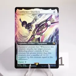 Conformer Shuriken Extended Art 127 Foil MTG Final Fantasy FIC NM - Image 2