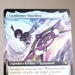 Conformer Shuriken Extended Art 127 Foil MTG Final Fantasy FIC NM - Image 3