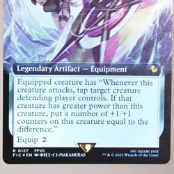 Conformer Shuriken Extended Art 127 Foil MTG Final Fantasy FIC NM - Image 4