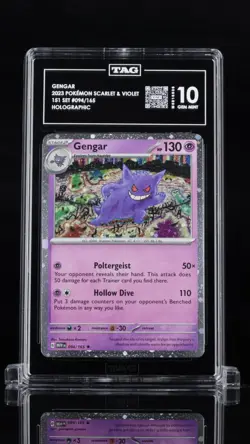 2023 POKEMON MEW EN-151 094 COSMOS HOLO GENGAR TAG 10 KOMIYA LOW POP - Image 1