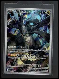 Pokemon TCG Ascended Heroes ETB N’s Zekrom 031 Black Star Promo - Image 1