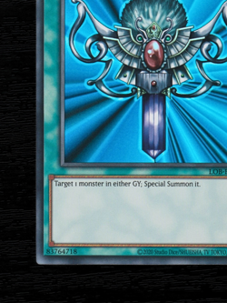 Yu-Gi-Oh Monster Reborn LOB-EN118 25th Anniversary Reprint Ultra Rare EU 2023 - Image 5