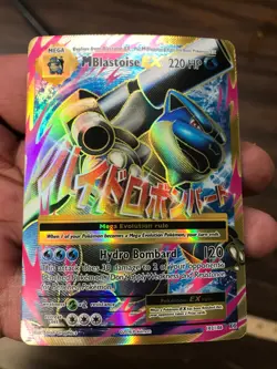 M Blastoise EX Pokemon XY Evolutions Full Art 102/108 - Image 1
