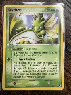EX FireRed & LeafGreen Scyther Non-Holo 29/112 - Pokemon TCG (2004) Near Mint - Image 1