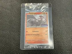 Pokemon Reshiram 017/094 Phantasmal Flames Stamped Promo w/Swirl | Sealed | - Image 4