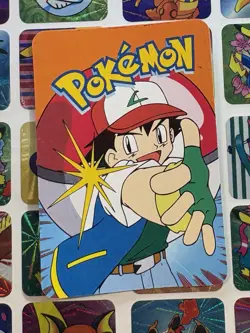 Pokemon 151 Vintage Pocket Monsters Vending HOLO Prism Sticker 2000 Nintendo - Image 5
