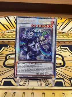 Yugioh Diabell, Konigin vom Weißen Wald Quarter Century Secret Rare INFO-EN040 - Image 1