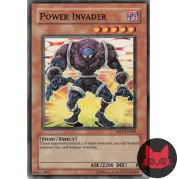 Yugioh Power Invader ABPF-EN009 Common LP - Image 1
