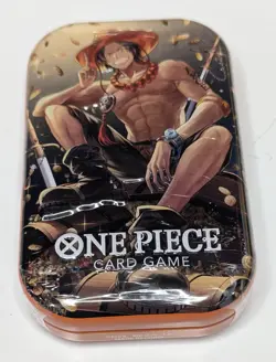 One Piece Tin Pack Set Vol. 2 - Portgas.D.Ace New - Image 1