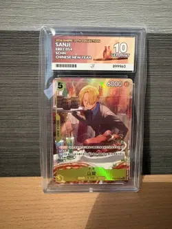 One Piece TCG Chinese Sanji EB02-054 2026 New Year Red Packet Promo - Image 3