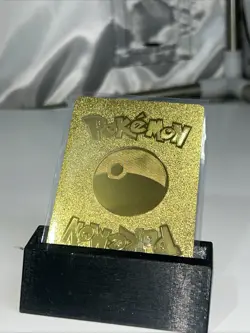 Gold Pokemon Card Collectible/Gift - Image 2