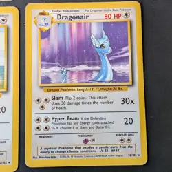 bundle of rare vintage pokemon cards base set jungle dragonair dugtrio scyther - Image 5