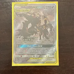 Pokemon Umbreon & Darkrai GX SM241 SM TAG TEAM GX Promo Holo HP 270 Card - Image 1