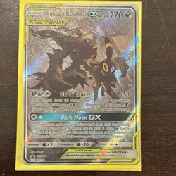 Pokemon Umbreon & Darkrai GX SM241 SM TAG TEAM GX Promo Holo HP 270 Card - Image 3