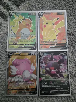 Pokemon TCG 25X V Cards Bundle Sword & Shield Full Art Pikachu - Image 2