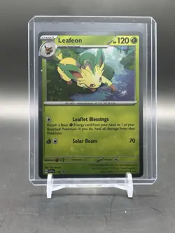 Leafeon 170 Cosmos Holo SV: Scarlet & Violet Promo Pokemon Card - Image 1