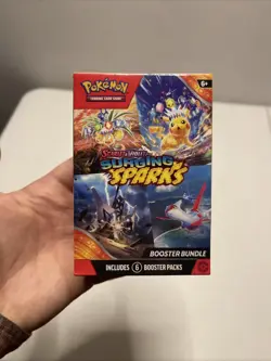 Pokemon TCG Scarlet & Violet Surging Sparks Booster Bundle 6 Booster Packs Cards - Image 1