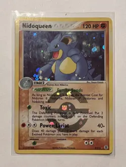 2004 Nidoqueen Pokemon Card Ex Fire Red Leaf Green Holo 9/112 REDUCED!! - Image 1