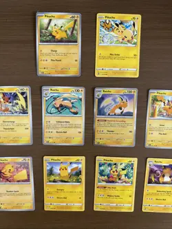 Pikachu Raichu Pichu 10 Pokemon Cards Mint Tcg - Image 4