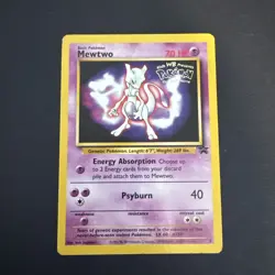 Mewtwo Promo Card 3 From First Pokemon Movie - Image 1