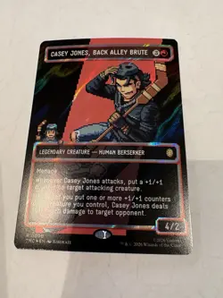 Casey Jones, Back Alley Brute (Borderless) (Surge Foil)TMNT - Image 1