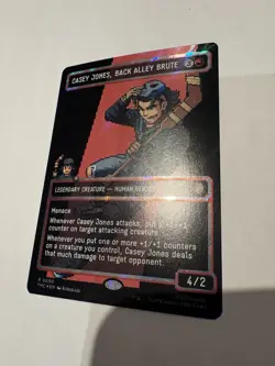 Casey Jones, Back Alley Brute (Borderless) (Surge Foil)TMNT - Image 3