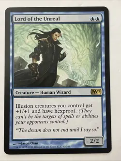 1x Lord of the Unreal (62) Core Set 2012 M12 MP MTG Magic the Gathering x1 MKE - Image 1