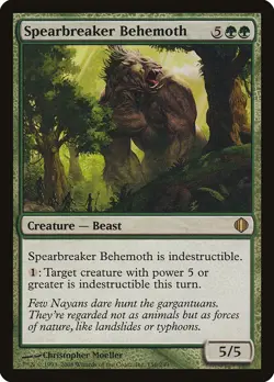 Spearbreaker Behemoth 150 Rare Shards of Alara ALA MTG - Image 1