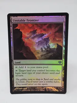 Unstable Frontier - Foil - Conflux #145/145 MTG Magic The Gathering - Image 1